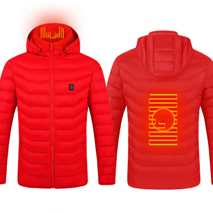 Winter USB Electric Cotton Heating Jacket