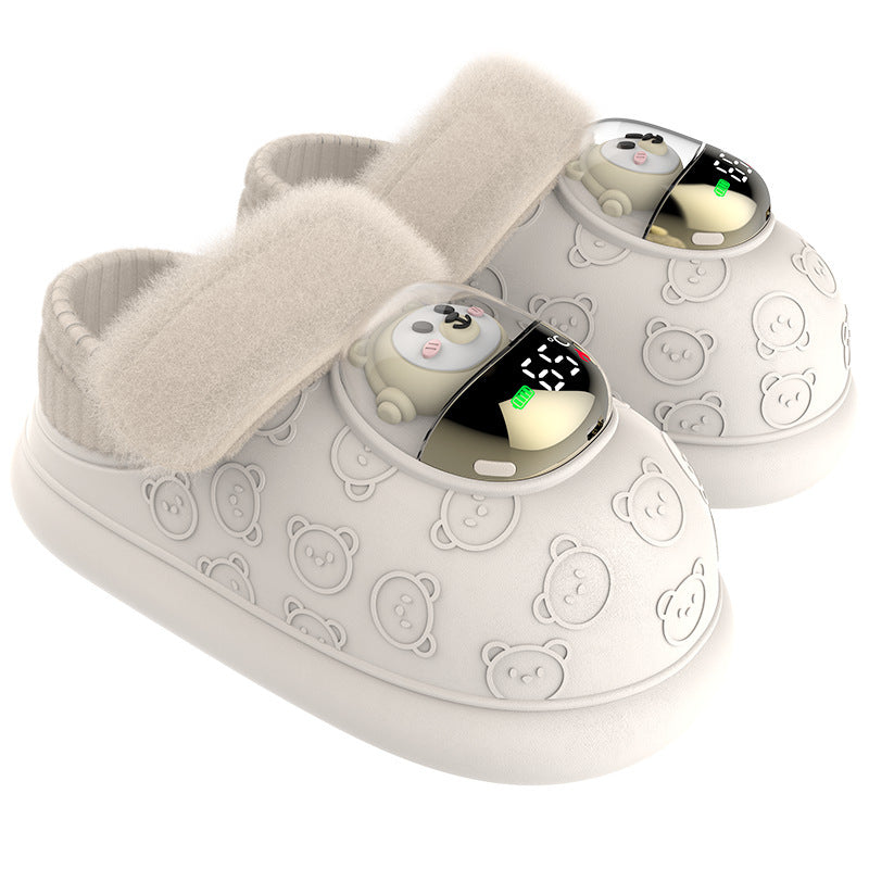 Couple's Electrothermal Rechargeable Winter Heating Shoes