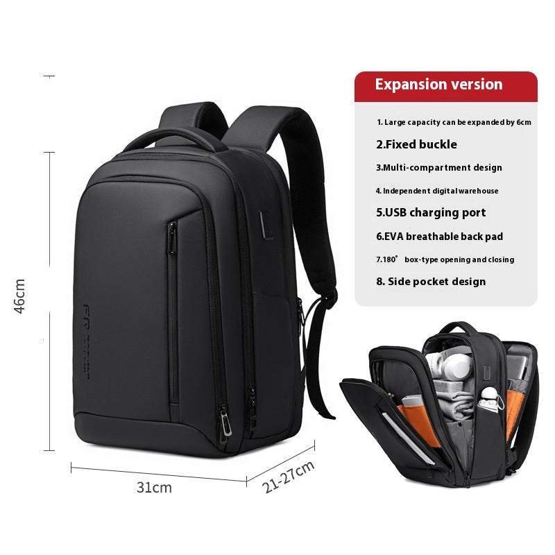 Men's Simplicity Waterproof Business Computer Bag