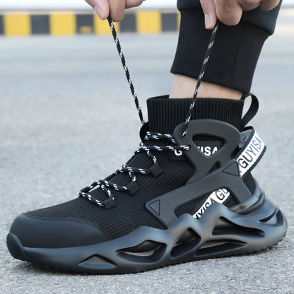 Men's Smash-resistant Anti-seepage Steel Toe Cap Shoes