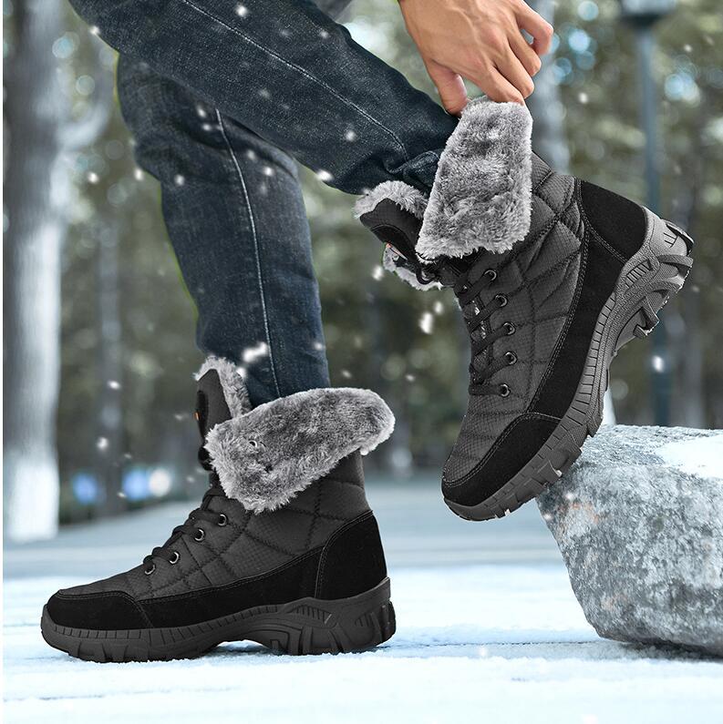Northeast Plus Size Fleece Snow Boots