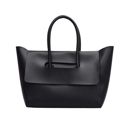Capacity Retro Tote Solid Bags