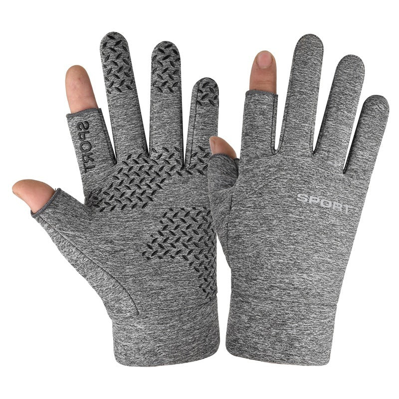 Waterproof Velvet Warm Full Finger Gloves