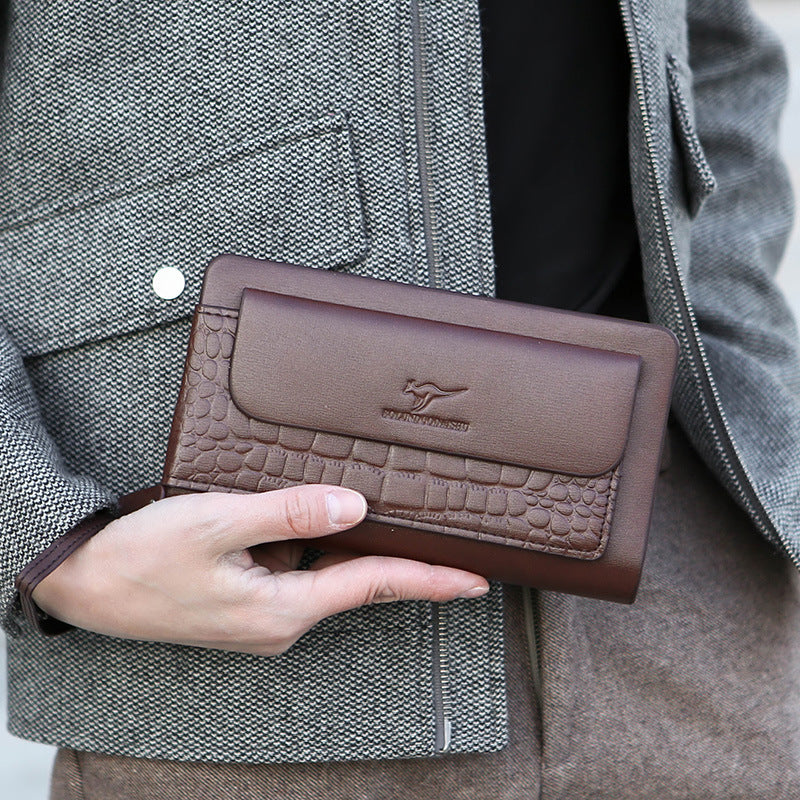 Business Soft Leather Handbag