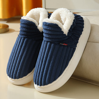 Men's And Women's Same Style Cotton Slippers