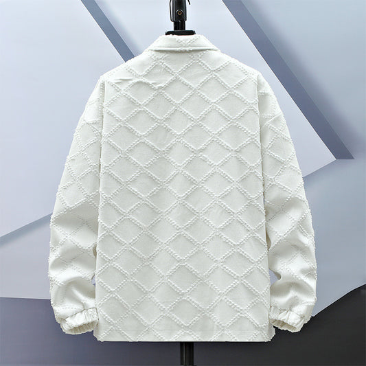 Men's High Fashion Polyester Loose Jacket