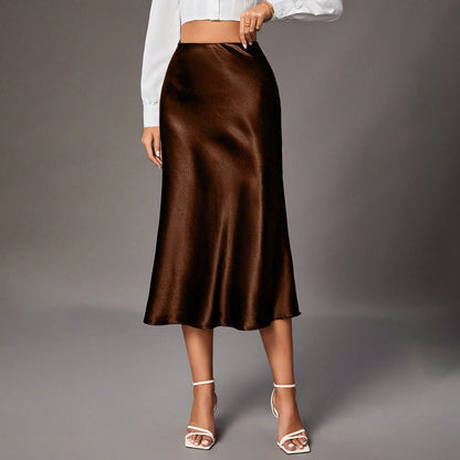 High-Grade Silk Skirt