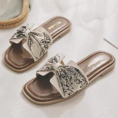 Women's Flat French Beach Outdoor Comfortable Slippers