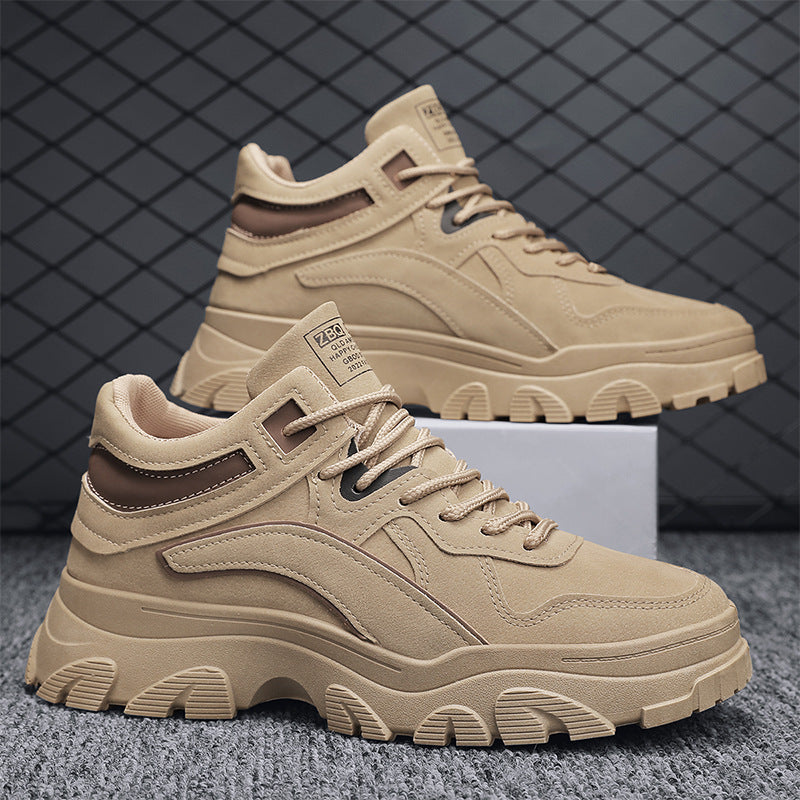 All-match Low-top Short Booties Male