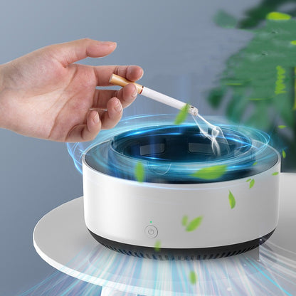 Smoke Removal  Automatic Air Purifier Ashtray Portable Gadget