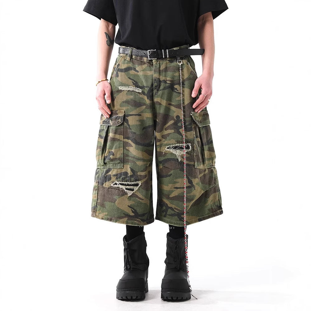 Men's Retro Camouflage Pants