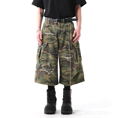 Men's Retro Camouflage Pants