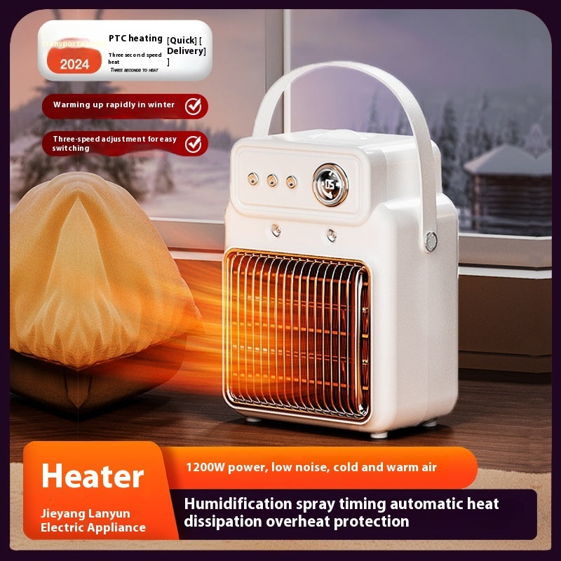 1200W 2 In 1 Efficient Room Heater Humidifier