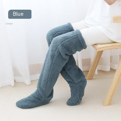 Over Knee High Fuzzy Winter Long Socks