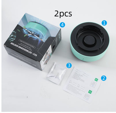 Smoke Removal  Automatic Air Purifier Ashtray Portable Gadget