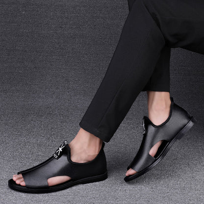 Men's Cowhide Leather Sandals