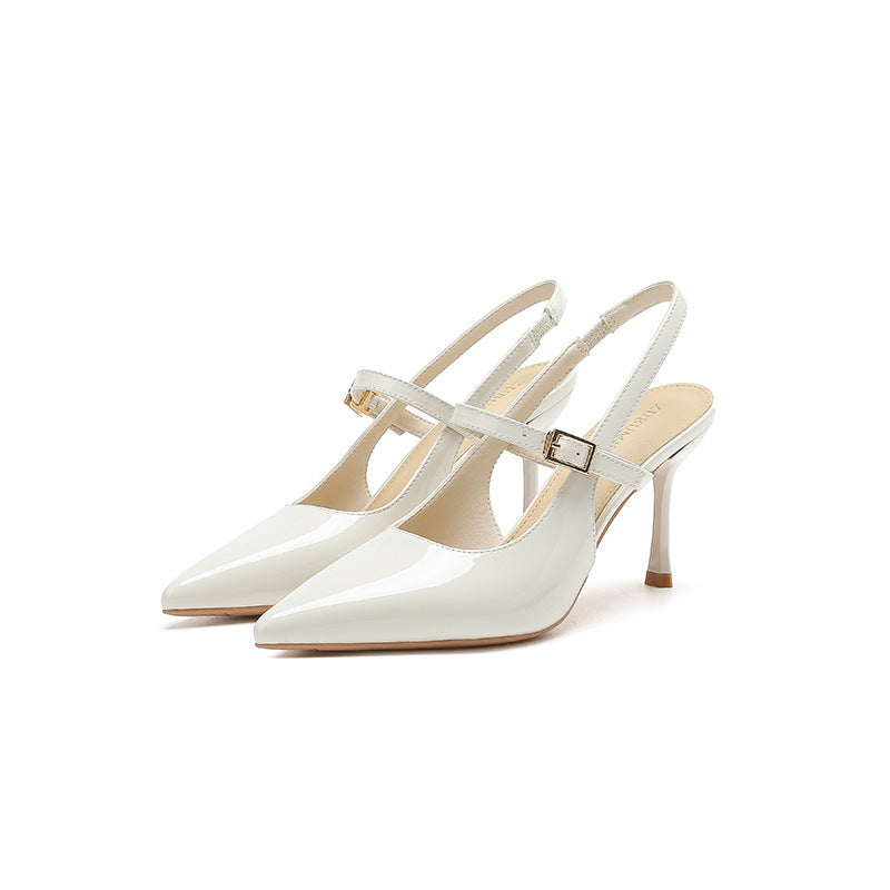 French Pointed Toe High Heels