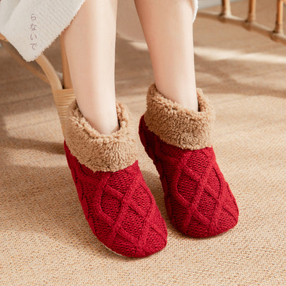 Christmas Floor Winter Home Non-slip Socks
