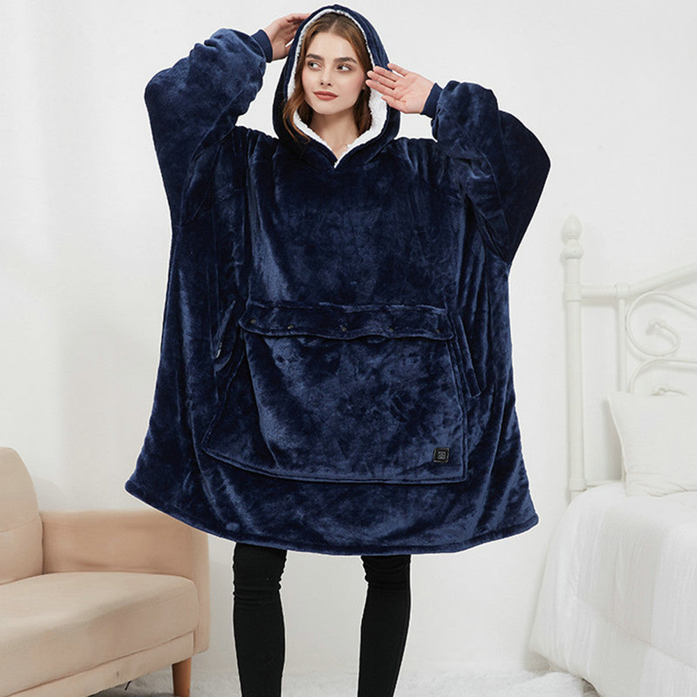 USB Heated Wearable Oversized Blanket