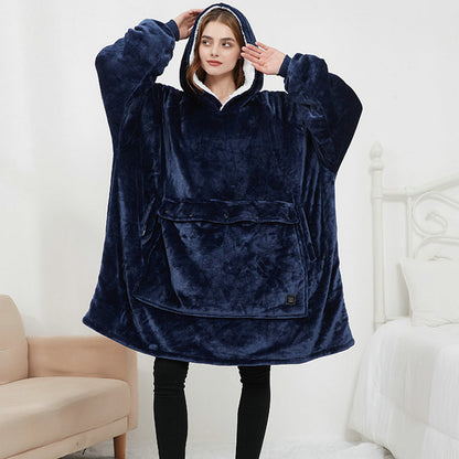 USB Heated Wearable Oversized Blanket