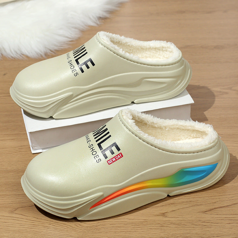 Men's Cold / Waterproof Non-slip Cotton Slippers