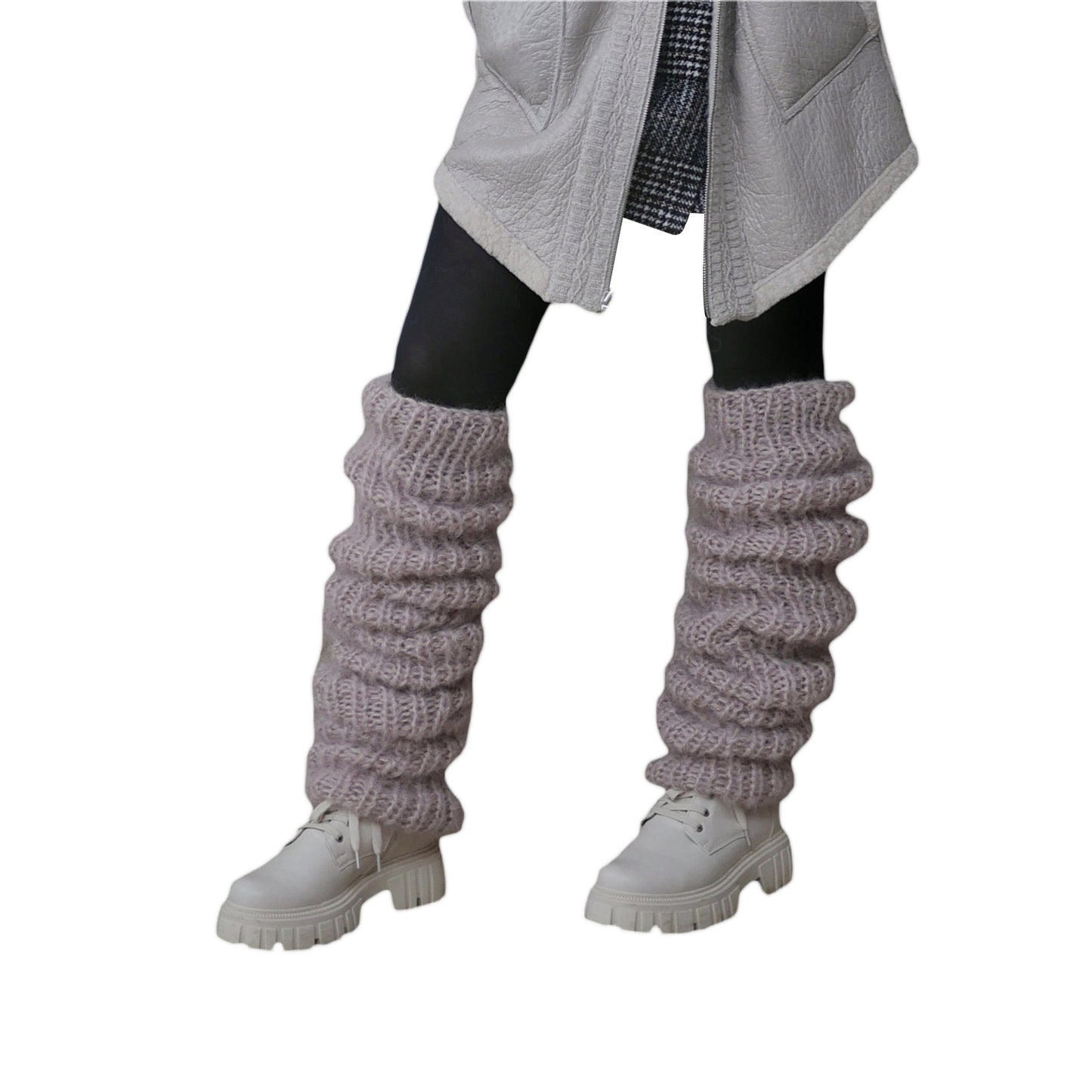 Women's Autumn And Winter Mohair Long Foot Socks