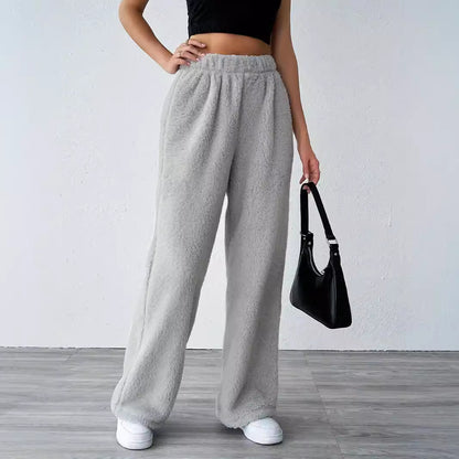 Autumn And Winter Solid Color Casual Pants