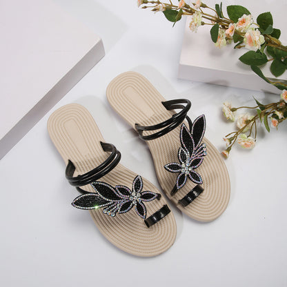 Women's Maple Leaf Flip-flops Beach Slippers