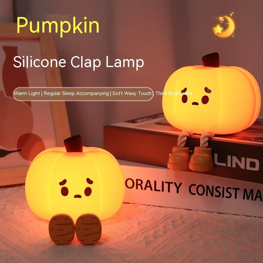 Pumpkin Silicone Halloween Lamp