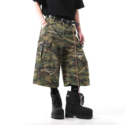 Men's Retro Camouflage Pants