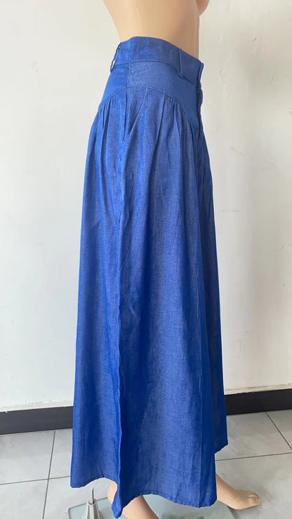 Women's Wide-leg Denim Bell-bottoms