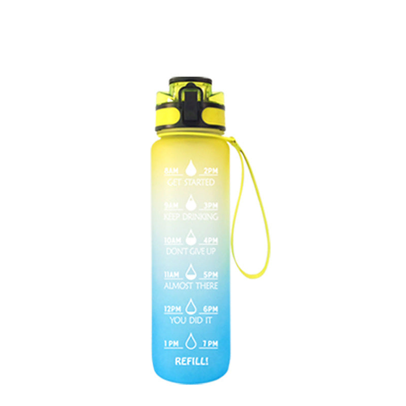 100ml Transparent Flask Free Infuser Sports Clear Water Bottle