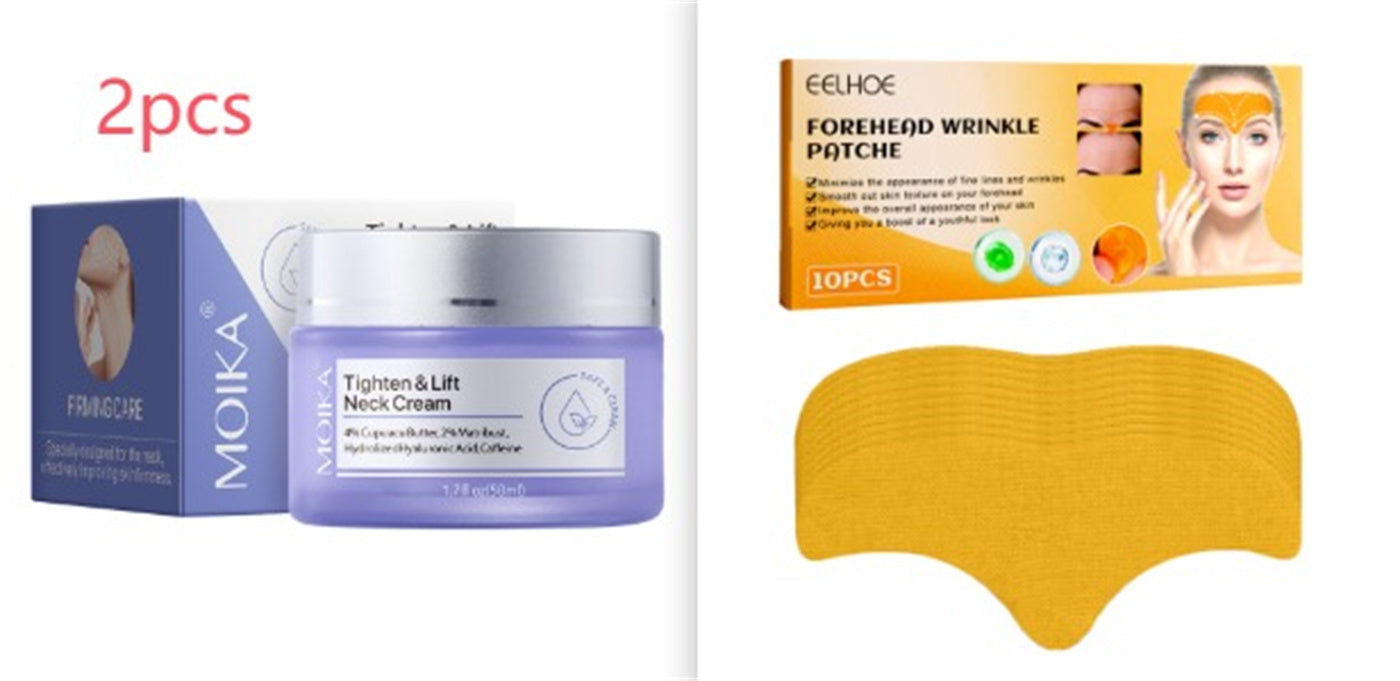 Neck Wrinkle Removal, Tightening, Firming, Fade Fine Lines, Anti-Aging Necklines, Lifting, Shaping Beauty Neck Cream