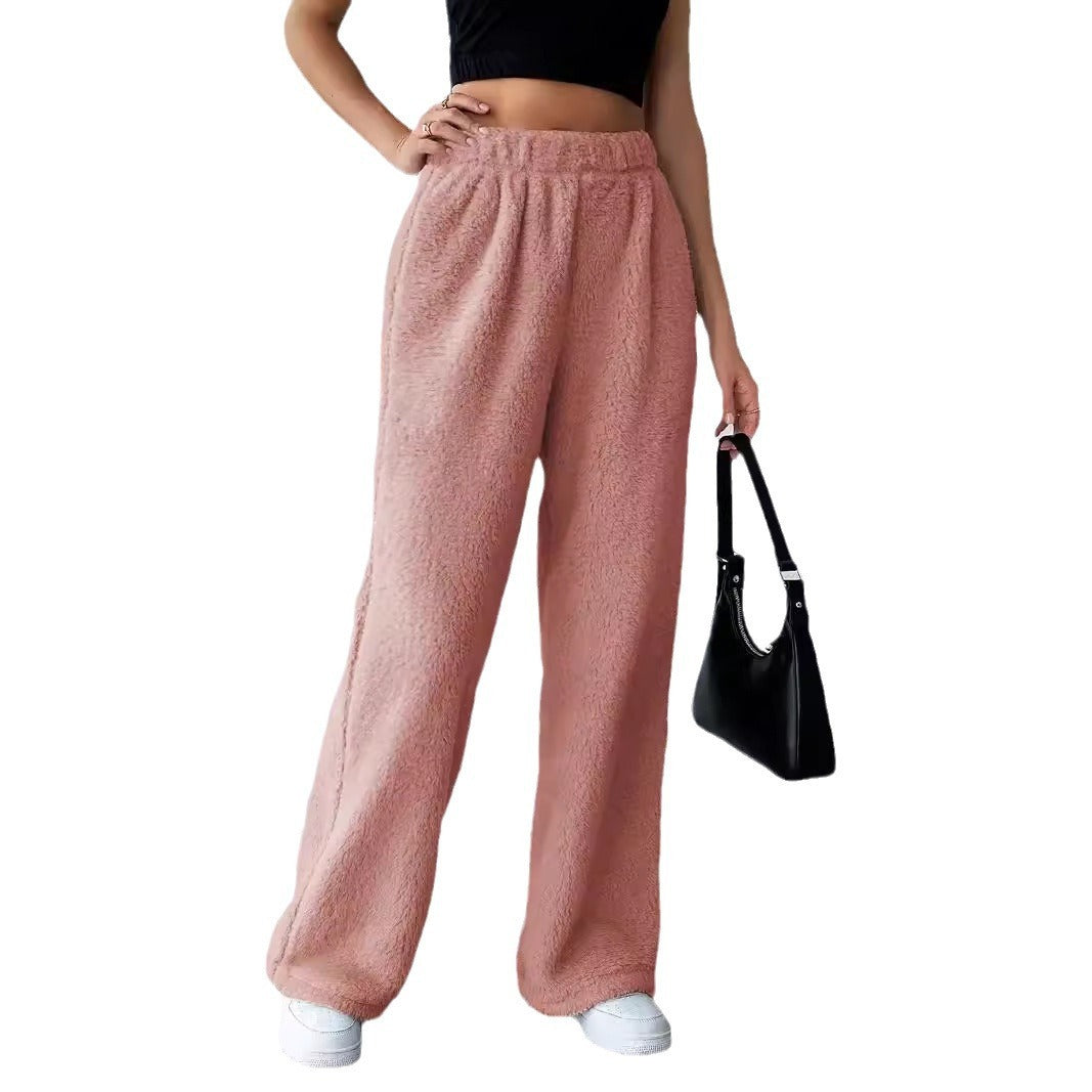 Autumn And Winter Solid Color Casual Pants