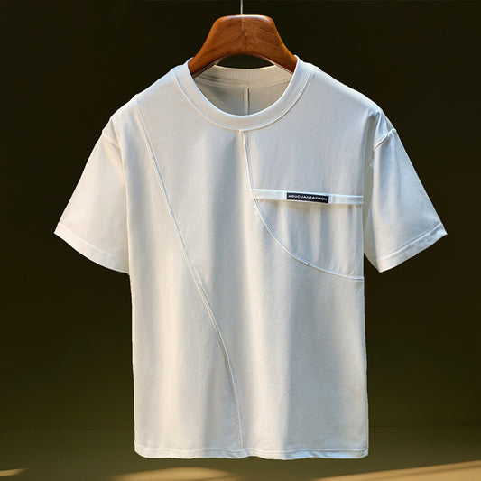 Men's Short Sleeve Quick-drying Ice Silk Shirt
