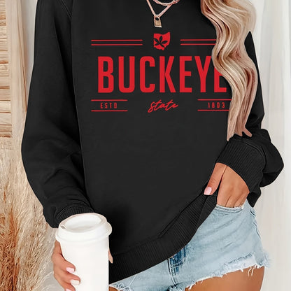 Women's Crew Neck Casual Pullover