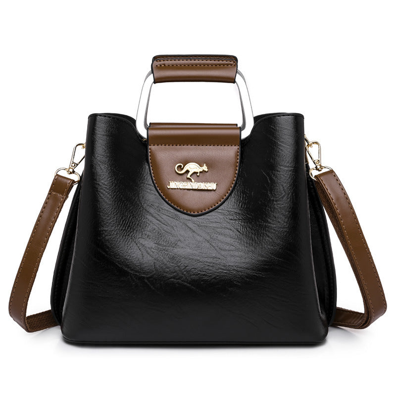 High-grade Soft Leather Shoulder Bag