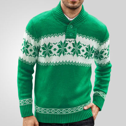Men's Sweater Autumn And Winter Long Sleeved Christmas Sweater