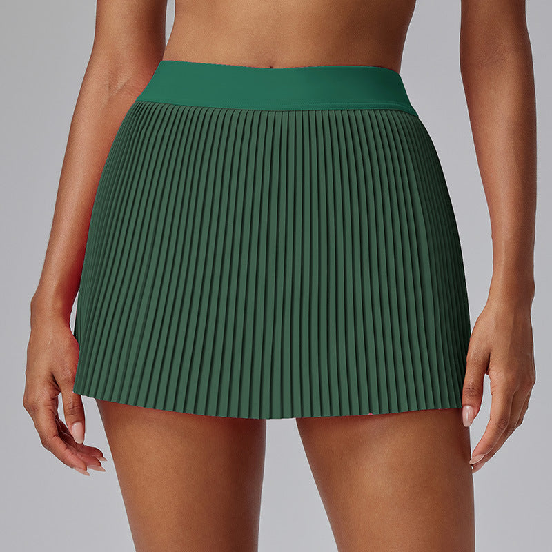 Pleated mini Skirt