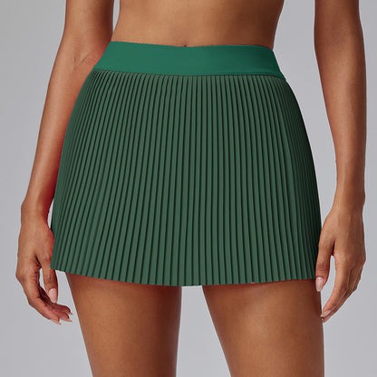 Pleated mini Skirt
