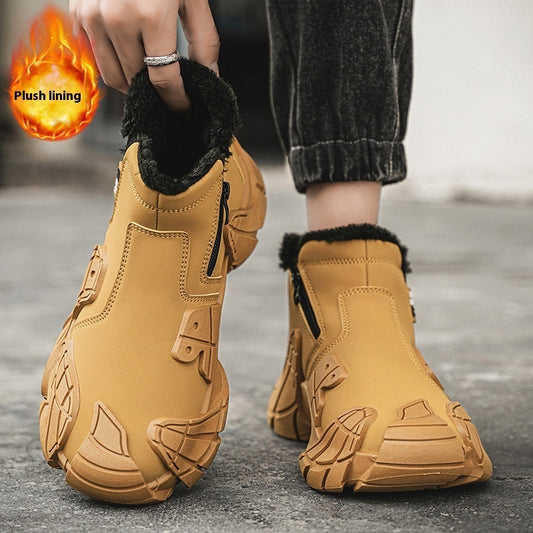 Fleece Lined Martin Boots