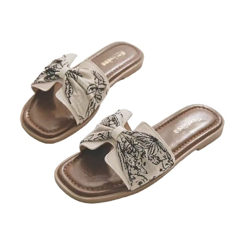 Women's Flat French Beach Outdoor Comfortable Slippers