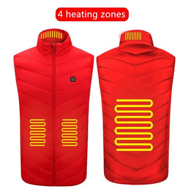 Heated Washable Usb Charging Electric Winter Vest