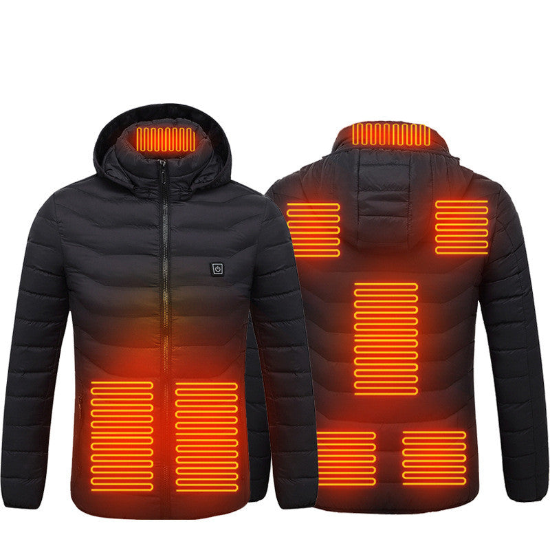 Winter USB Electric Cotton Heating Jacket