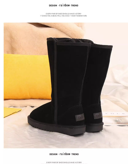 Women's Fleece-lined Thickened Winter Boots