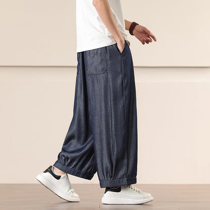 Men's Retro Loose Plus Size Harem Pants