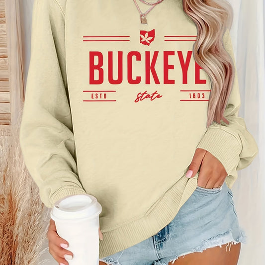 Women's Crew Neck Casual Pullover