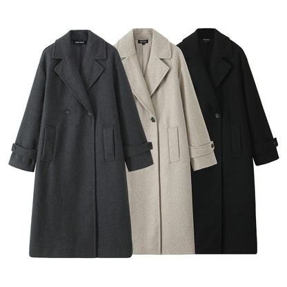 Women's  Loose Soft Long-cut Winter Coat