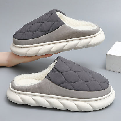 Men's Cotton Slippers For Indoor Warmth
