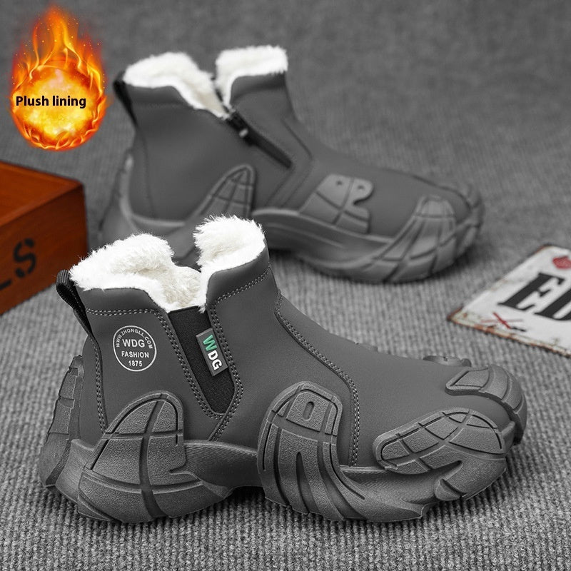 Fleece Lined Martin Boots